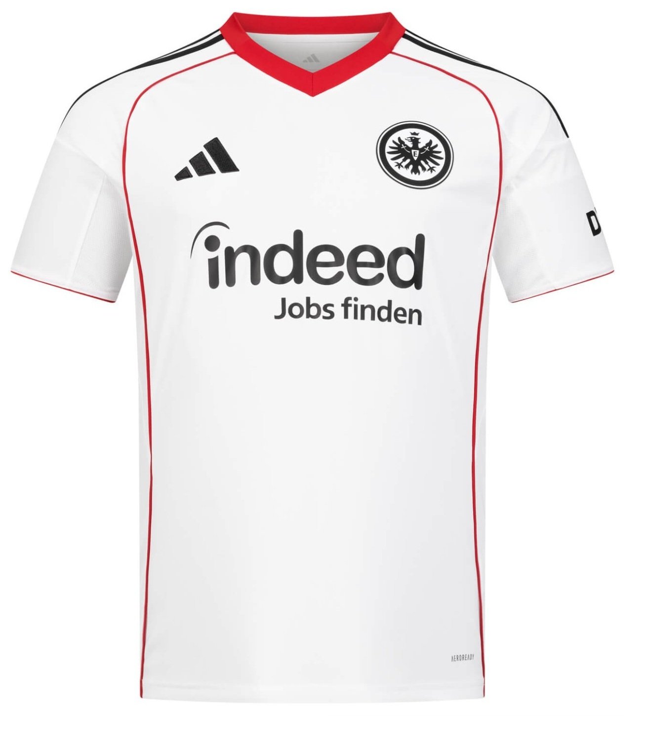 Camisa II Eintracht Frankfurt 2025 2026 Adidas oficial 